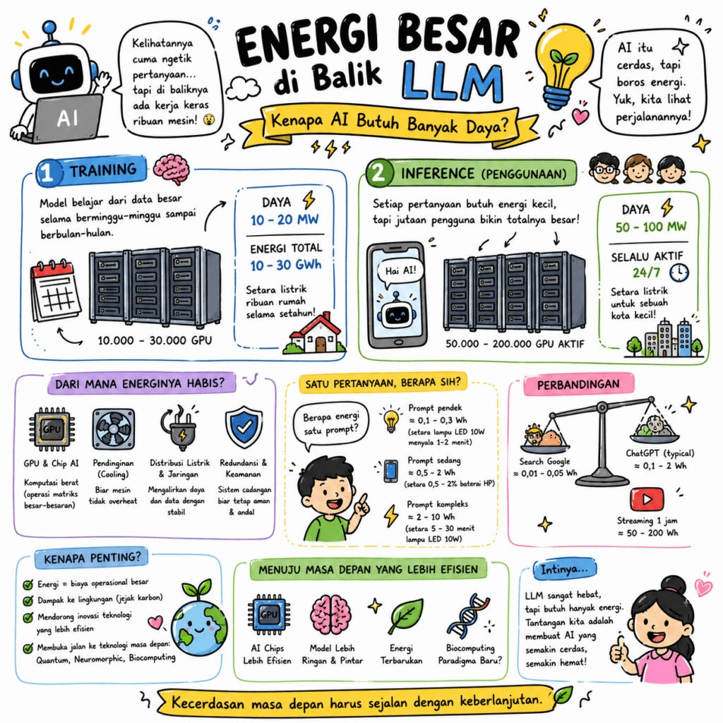 konsumdi energi LLM AI - PahamSEO